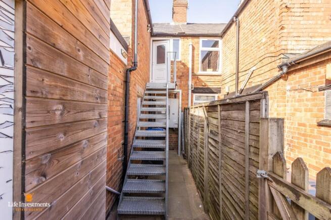 Rear of Property