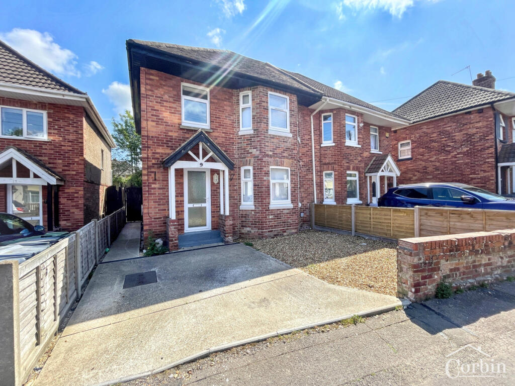 3-bed semi-detached on Stanton Road, Bournemouth, BH10 5, £315,000