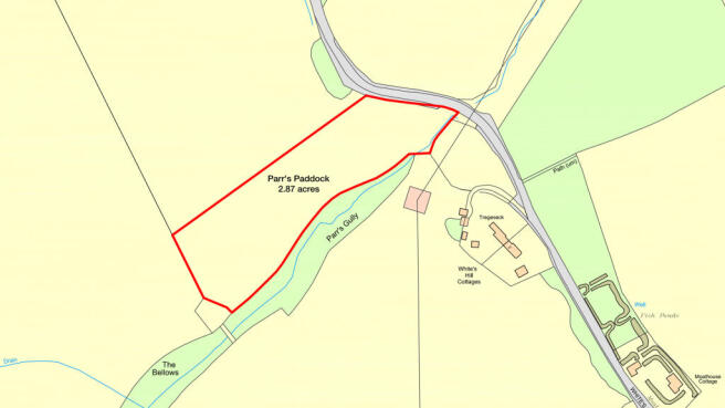 Parr's Paddock Site Plan.