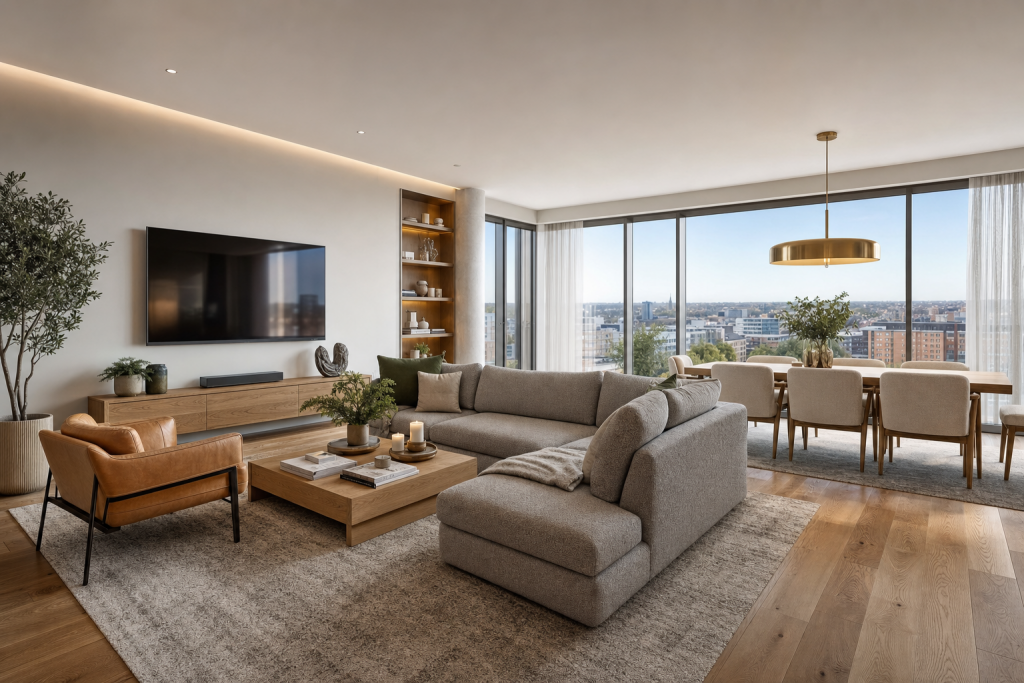 Modern Nottingham Apartment, Nottingham City Centre – 7% Rental Yields | Buy-to-Let Investment - View 6