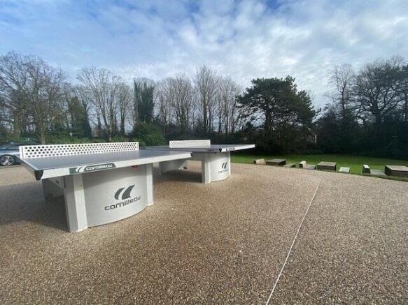 Egerton House - Outdoor Ping Pong Tables
