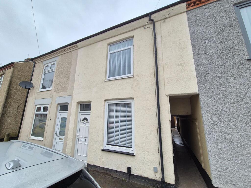 3-bed terraced on Margaret Street, Coalville, LE67, £152,500