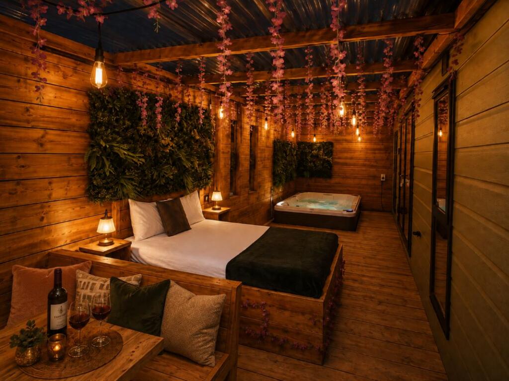 The Nature, Secret Garden and Lodge, Carnaby, East Riding of Yorkshire, YO15 3QG photo 3