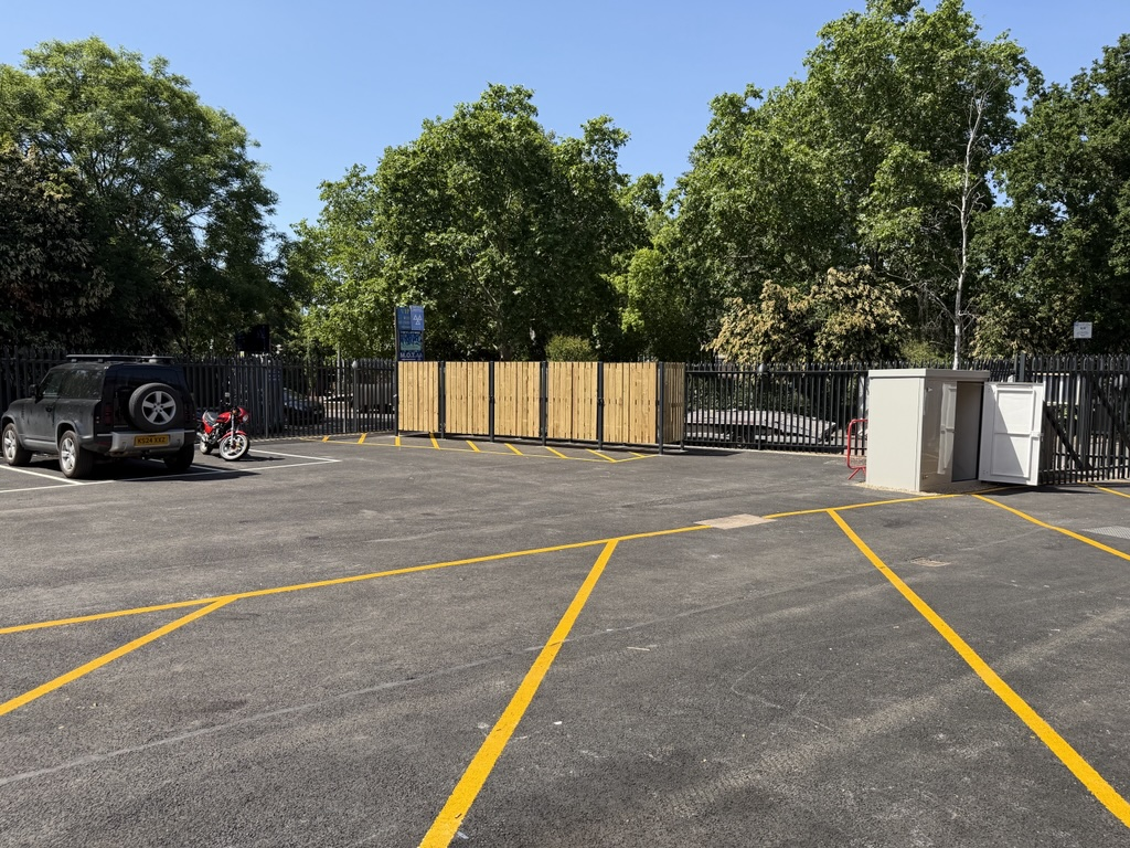 A yard area
