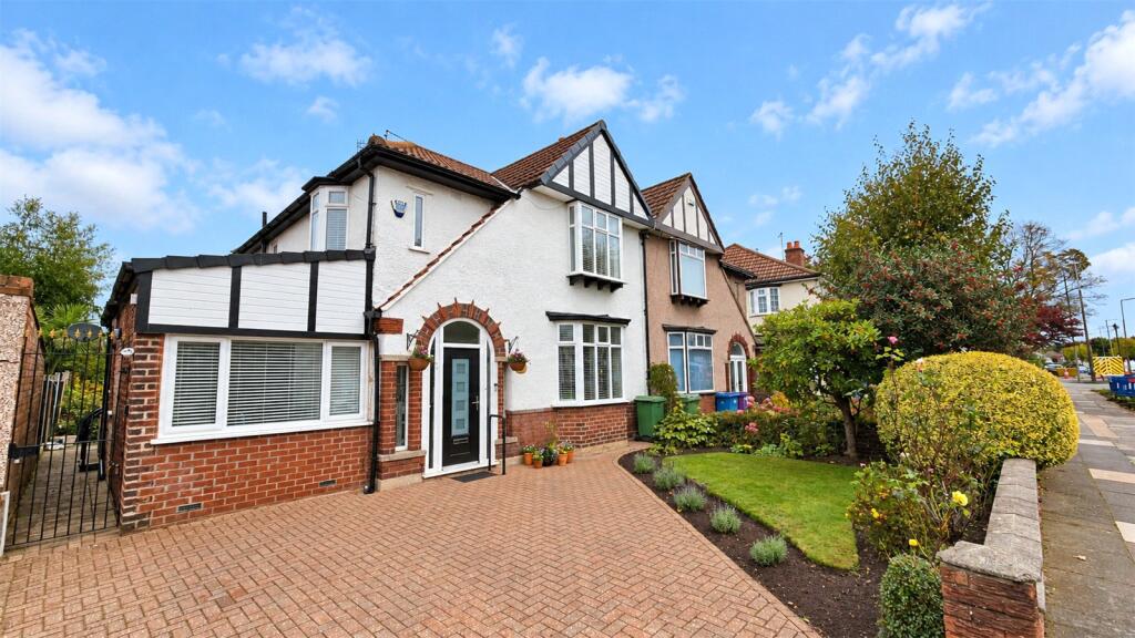 4-bed semi-detached on Booker Avenue, Liverpool, Merseyside, L18, £450,000