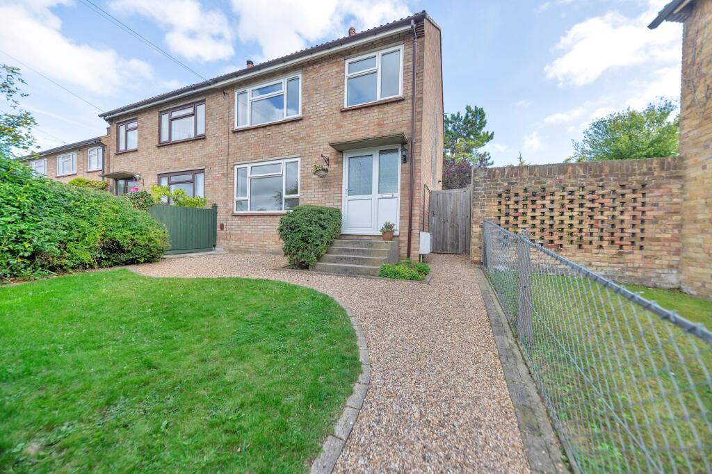 3-bed semi-detached on Dixies Close, Ashwell, SG7, £400,000