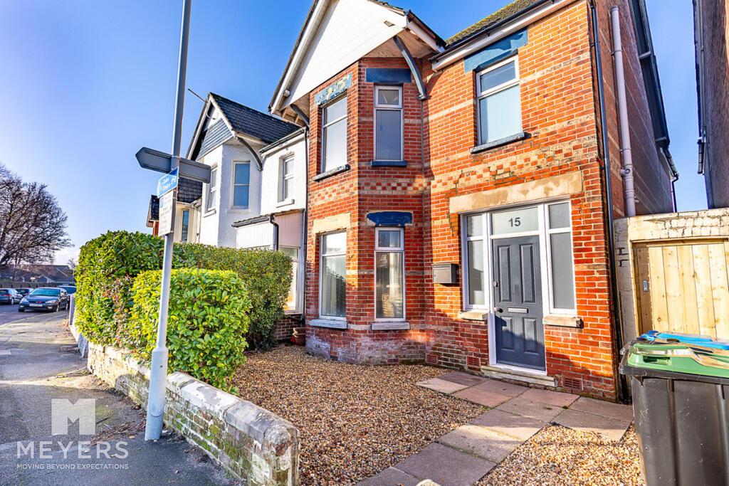 3-bed semi-detached on Maple Road, Poole, BH15 2, £425,000