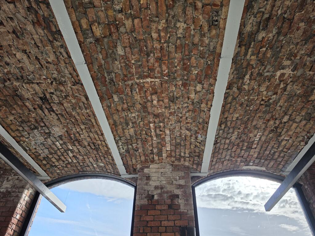Original brick arch celling