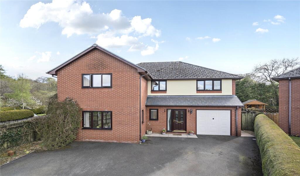 4-bed detached on Gorse Farm Estate, Llandrindod Wells, Powys, £480,000