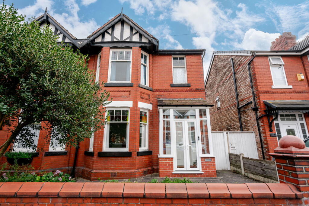 3-bed semi-detached on Collingwood Road, Manchester, M19 2AP, £365,000