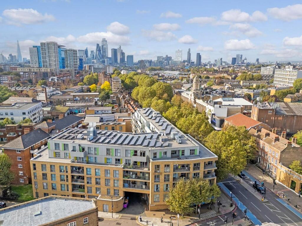 2-bed flat on Fulneck Place, Chesworth Court, E1, £450,000
