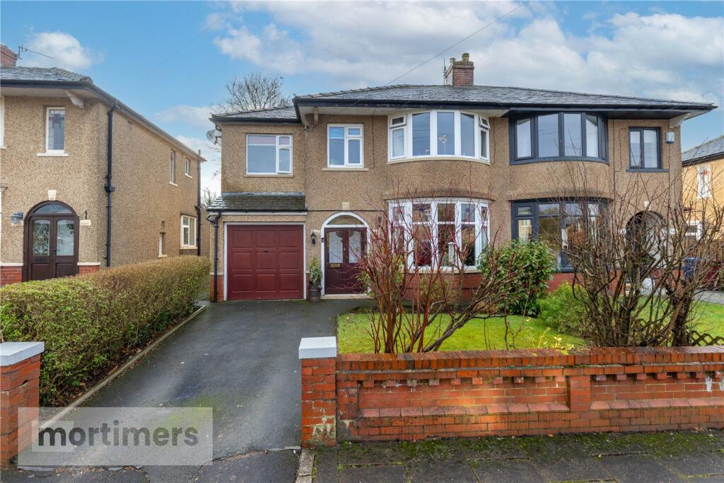 4-bed semi-detached on York Crescent, Blackburn, Lancashire, BB1, £325,000
