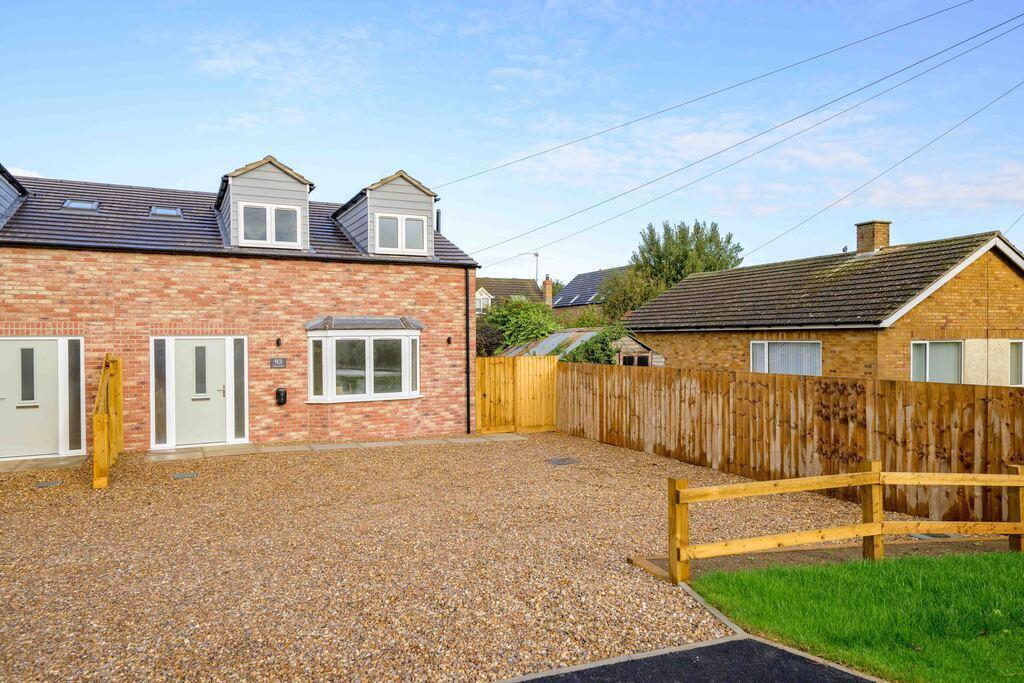 3-bed semi-detached on Front Road, Murrow, Wisbech, Cambs, PE13 4JQ, £250,000