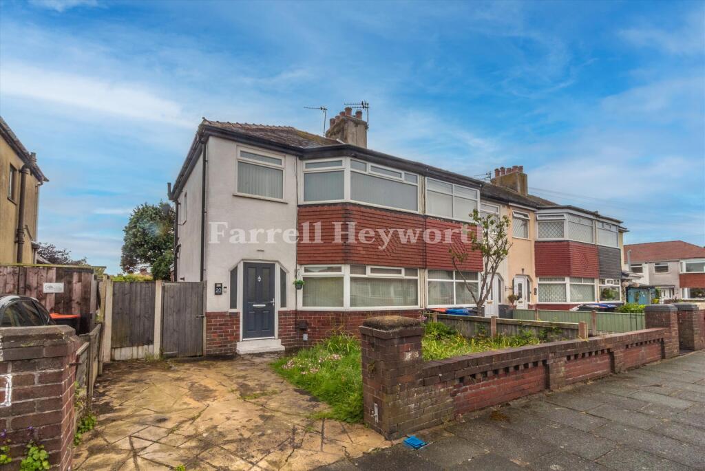3-bed semi-detached on Meadowcroft Avenue, Thornton Cleveleys, £169,995