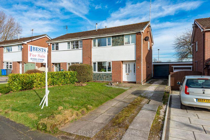 3-bed semi-detached on Millersdale Grove, Runcorn, £215,000
