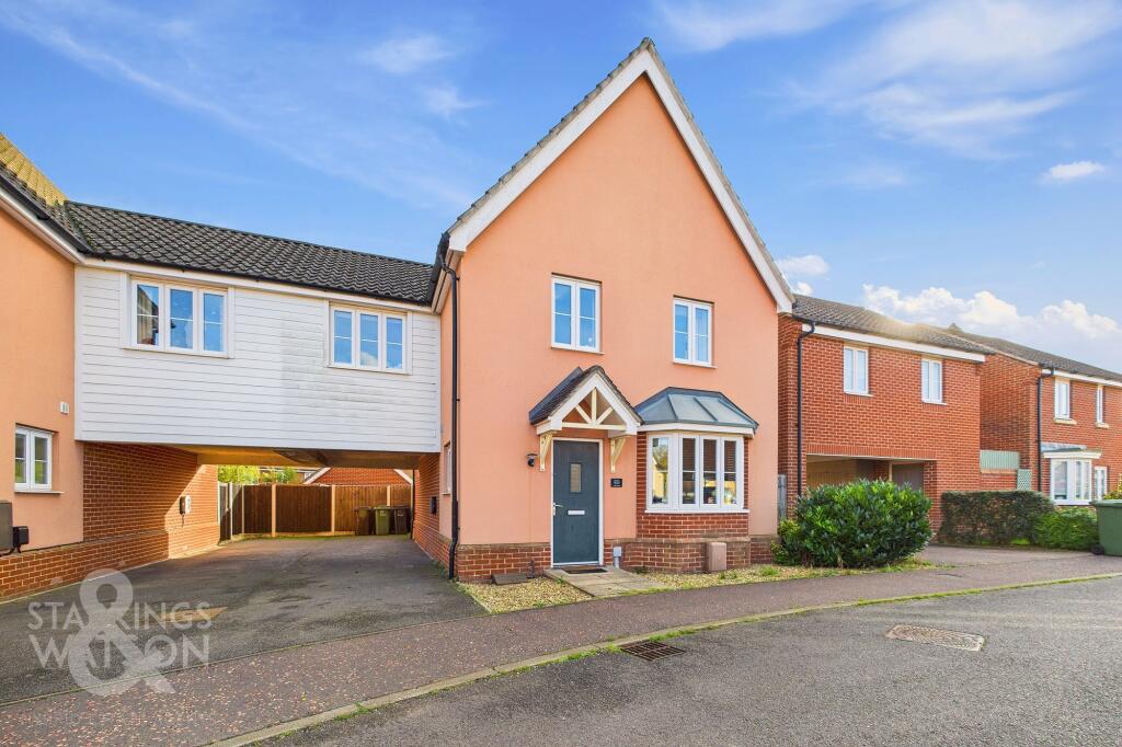 4-bed detached on Worcester Road, Costessey, Norwich, £325,000