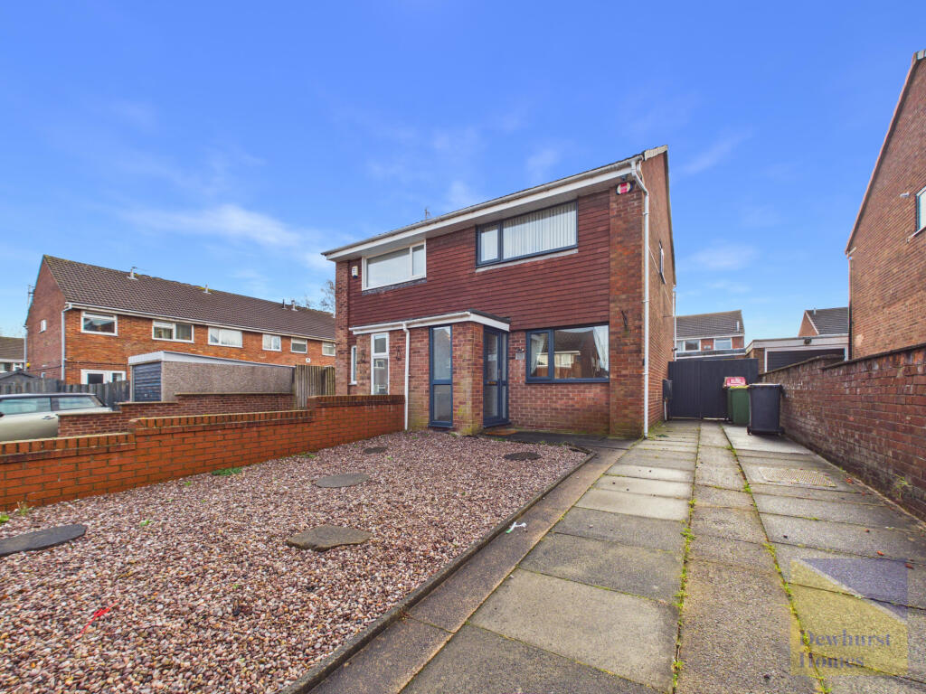 2-bed semi-detached on Tuson Drive,  Preston, PR2, £155,000
