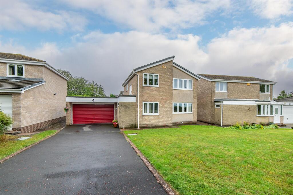 4-bed detached on Pinewood Drive, Morpeth, NE61, £425,000