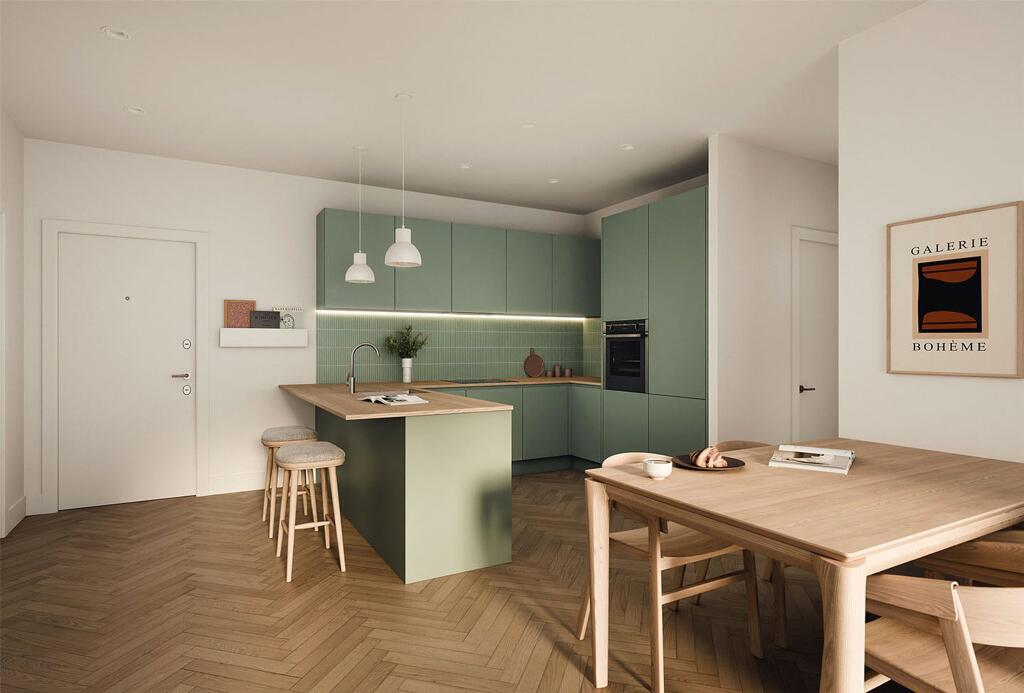 1-bed flat on The New Village, Edinburgh, Midlothian, £240,000