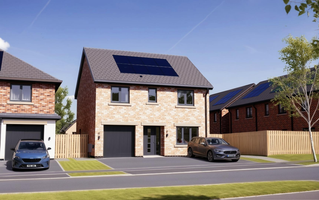 4-bed detached on Plot 28, The Garsdale, Harker Place, Carlisle, CA6 4RF, £375,000