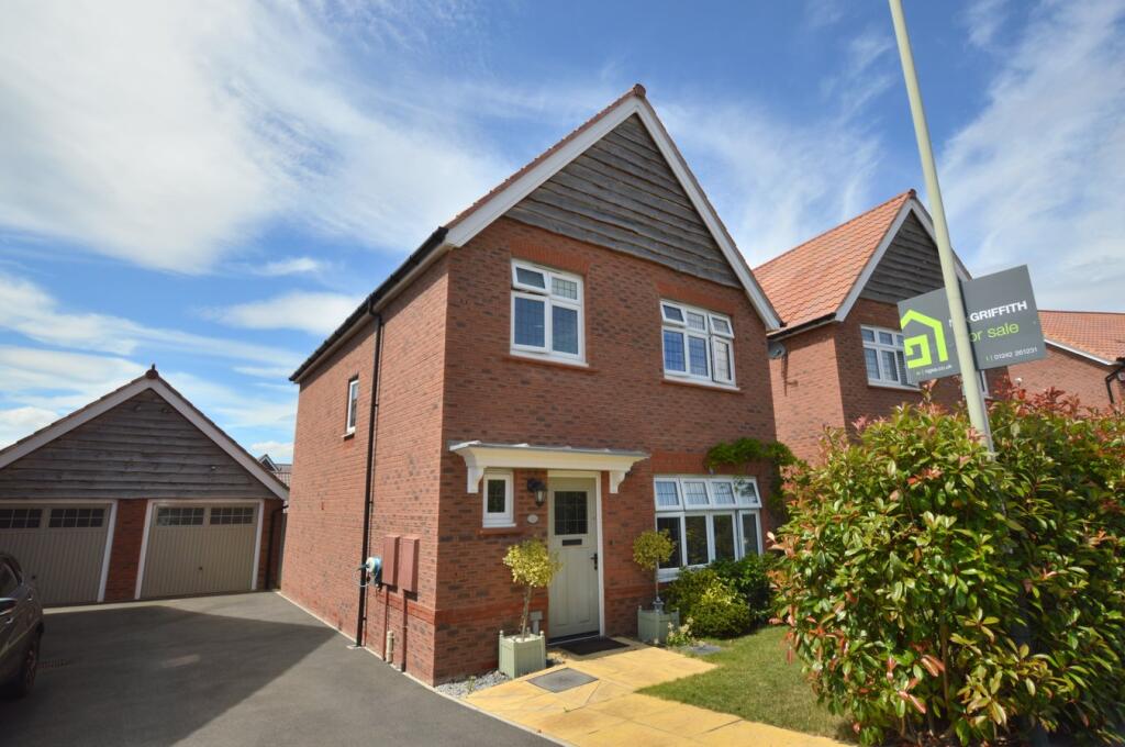 3-bed detached on Meadowsweet Road, Leckhampton, Cheltenham, GL53, £510,000