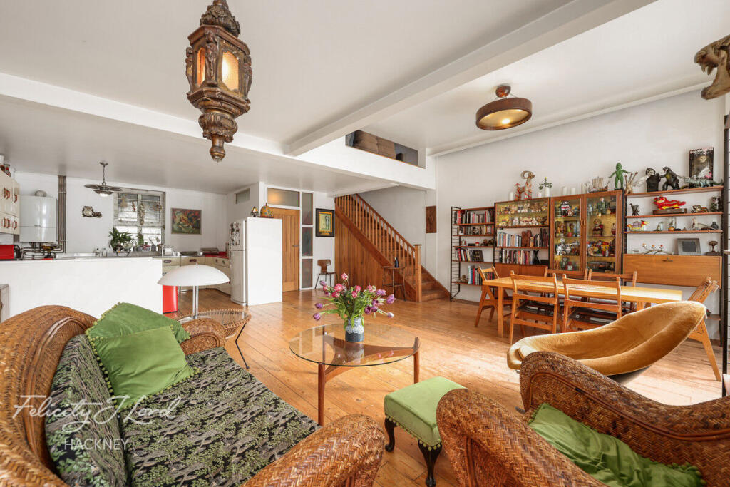 2-bed terraced on Gransden Avenue, London E8, £1,150,000