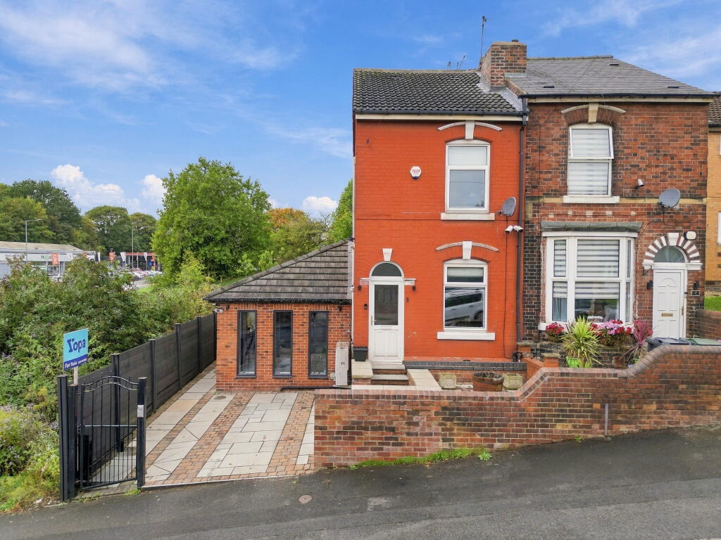 2-bed semi-detached on Atlas Street, Rotherham, S60, £200,000