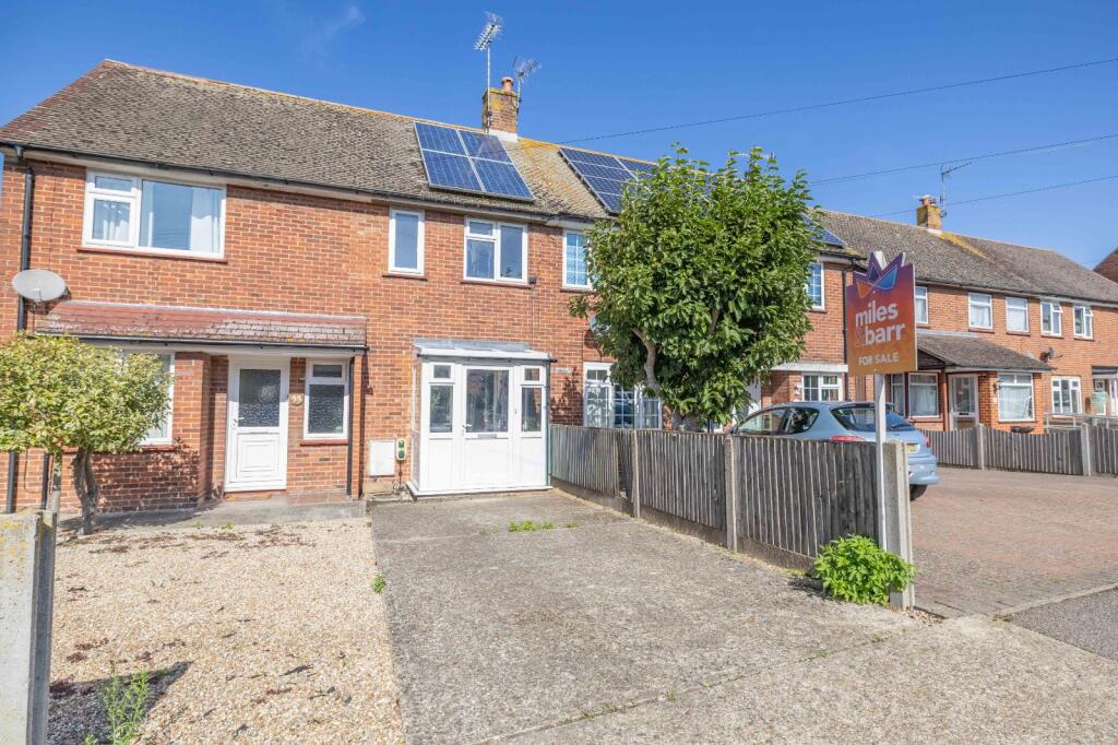 2-bed terraced on Zealand Road, Canterbury, Kent, CT1, £195,000