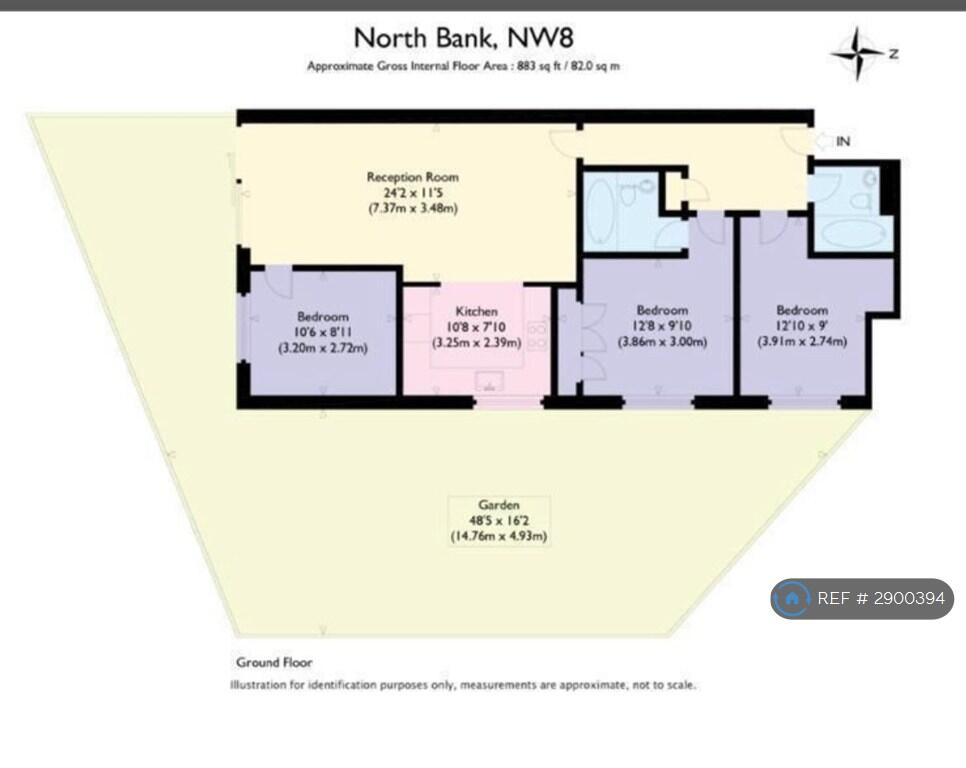 3 bedroom flat for rent