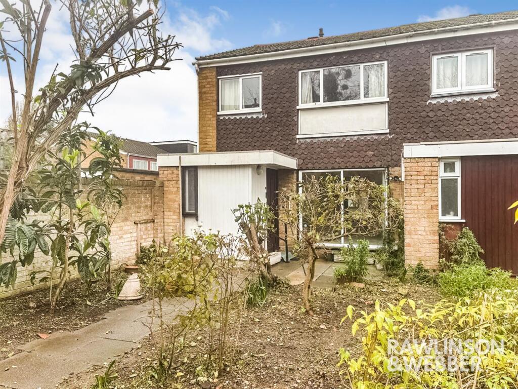 3-bed terraced on Buckingham Gardens, West Molesey, £420,000
