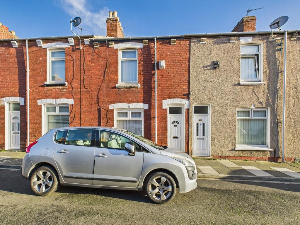 2-bed terraced on Ellison Street, Hartlepool, County Durham, £60,000