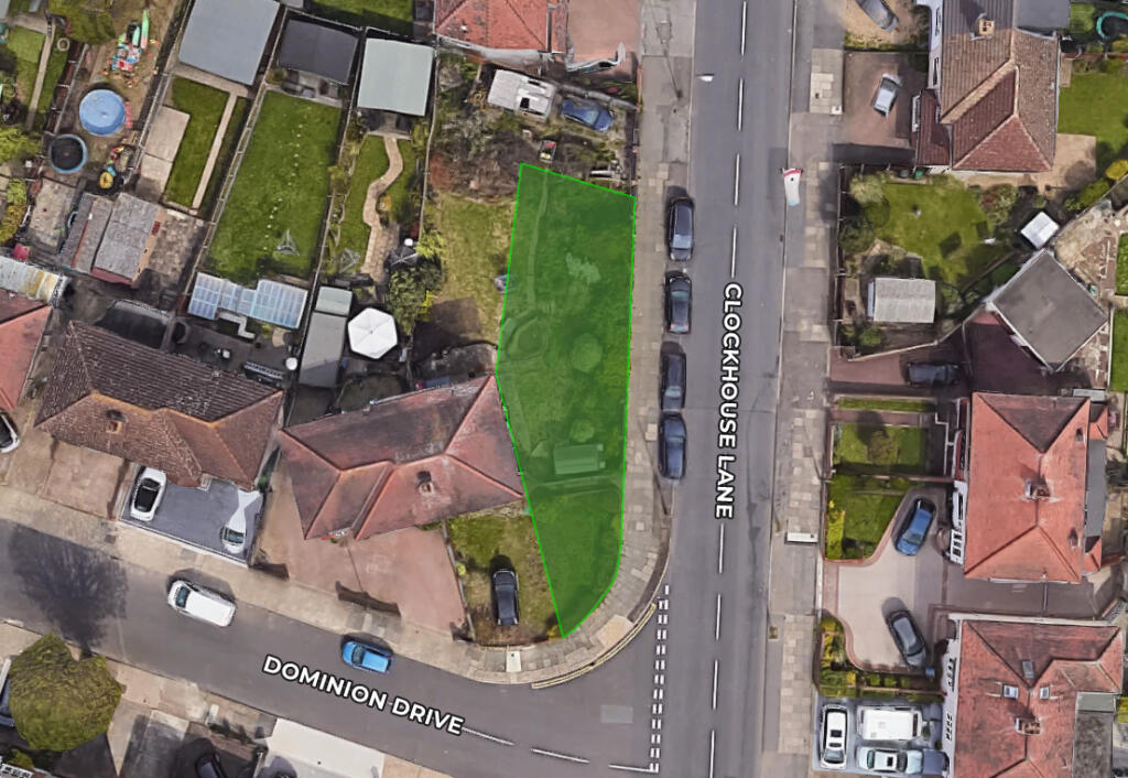 Main image of property: Land Adjacent to 113 Clockhouse Lane, Romford, Essex, RM5 3QT
