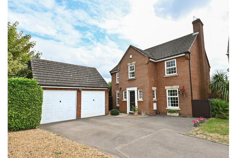 4-bed detached on Searles Court, Whittlesey, Peterborough, £379,995
