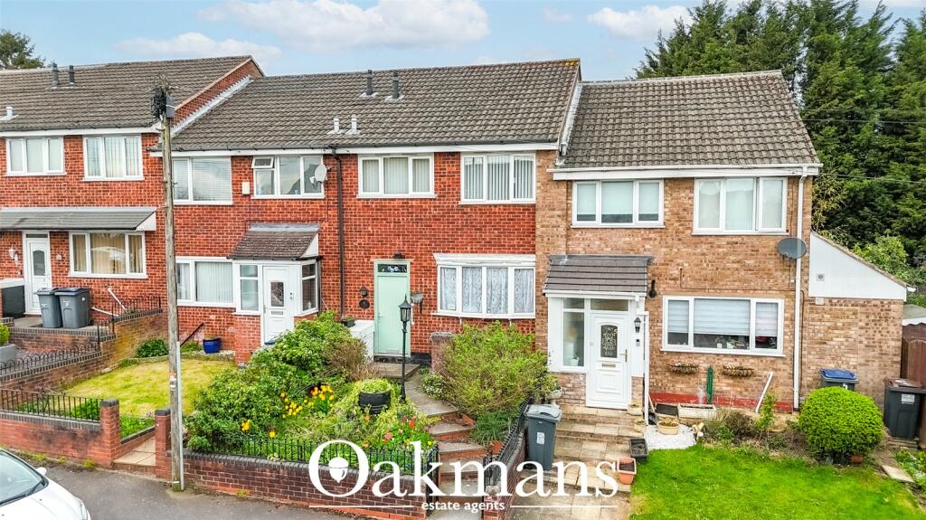 3-bed terraced on Birmingham, B32, £190,000
