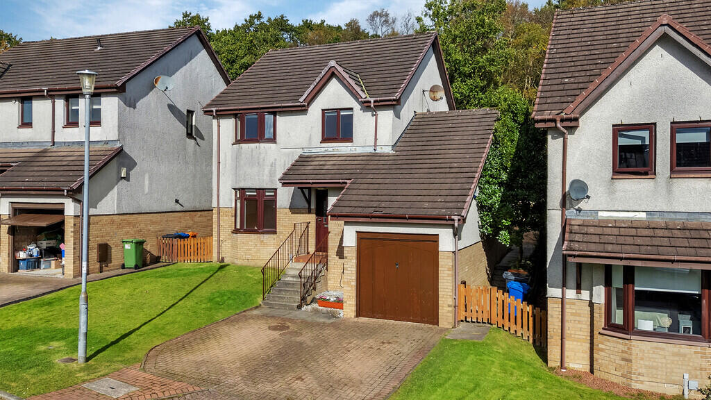 4-bed detached on Forrest Drive, Bearsden, £385,000
