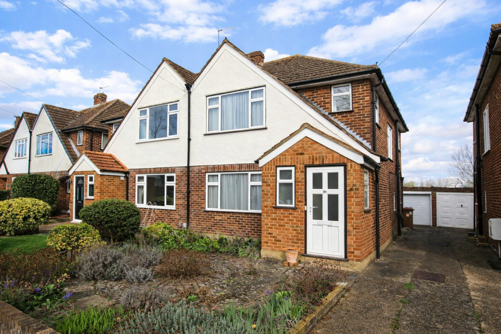 3-bed semi-detached on Catlin Crescent, Shepperton, TW17, £525,000