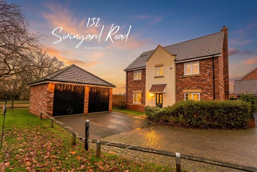 4-bed detached on Swinyard Road, Malvern, WR14, £550,000