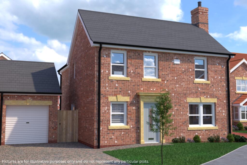 4-bed detached on Plot 57 - North Street, Winterton, North Lincolnshire, DN15, £339,950