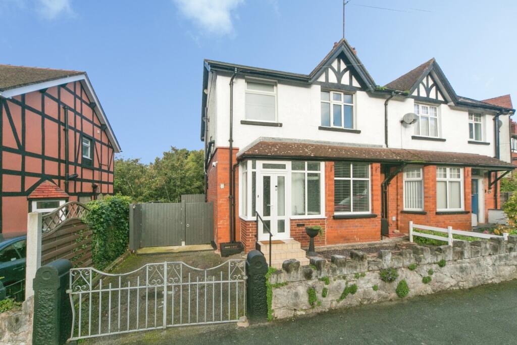 3-bed semi-detached on Dingle Hill, Colwyn Bay, Conwy, LL29, £275,000