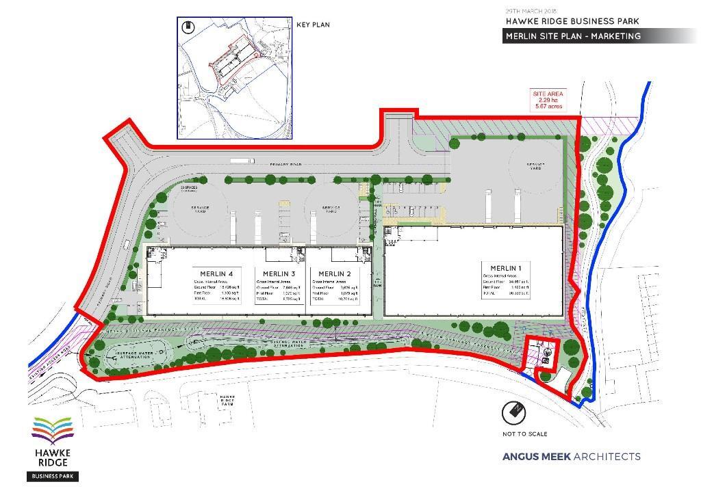 Merlin site layout