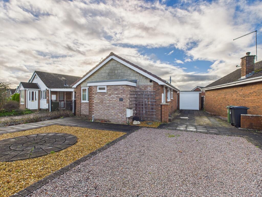 2-bed detached on Alder Road, Market Drayton, Shropshire, £255,000
