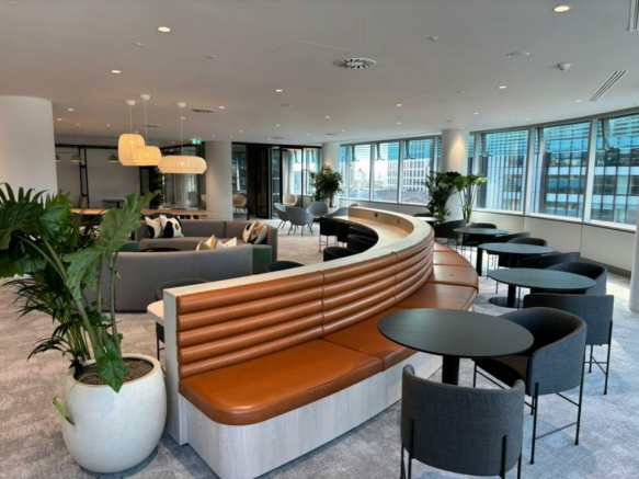 Level 9 show suite - client lounge