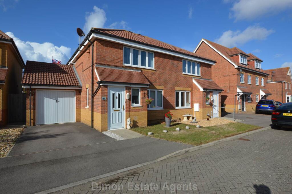 3-bed semi-detached on Wessex Close, Lee On The Solent, £390,000