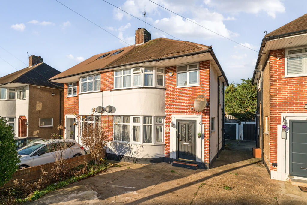 3-bed semi-detached on Ferncroft Avenue, Ruislip, £700,000