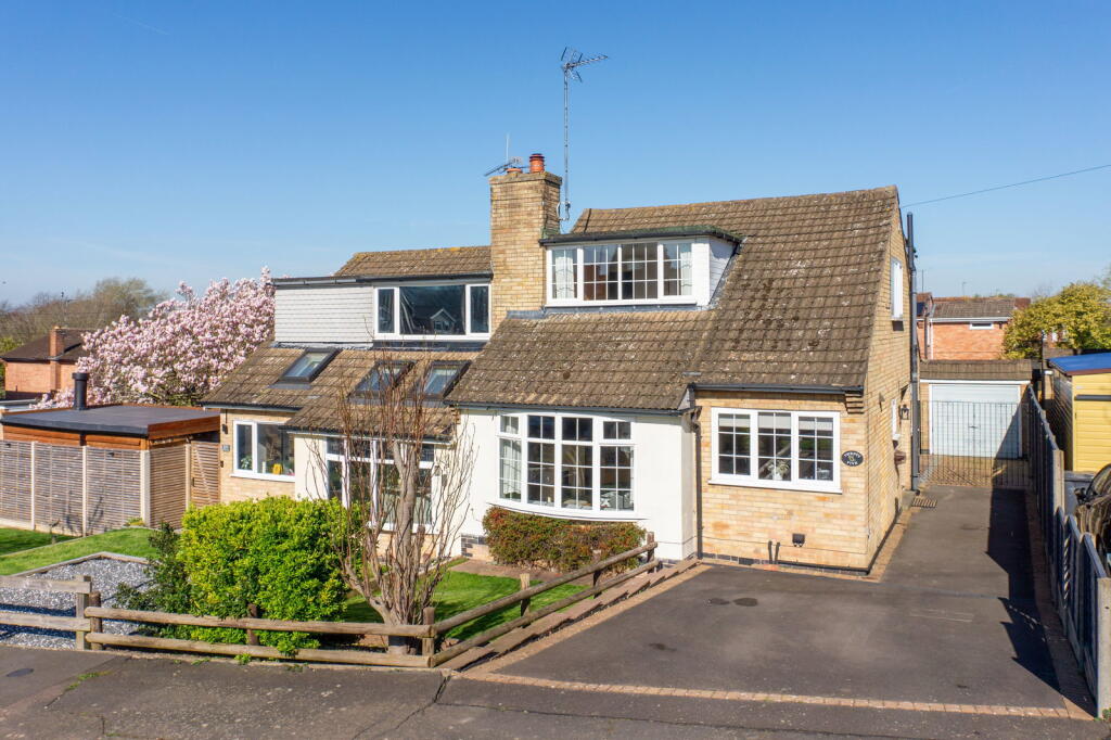 3-bed semi-detached on Ledbury Road, Loughborough, £299,950