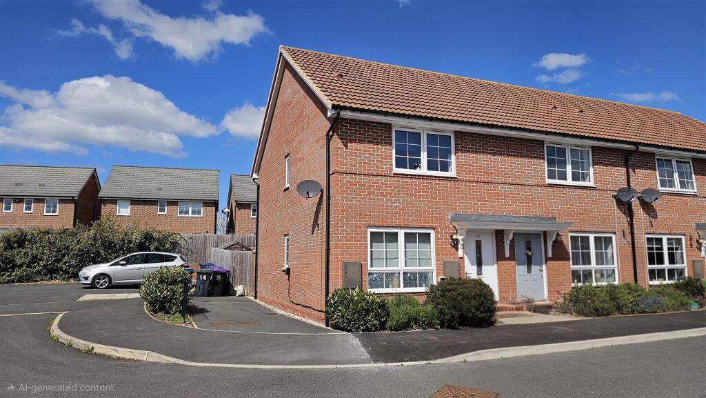 2-bed semi-detached on Thornton Mews, Bingham, £230,000