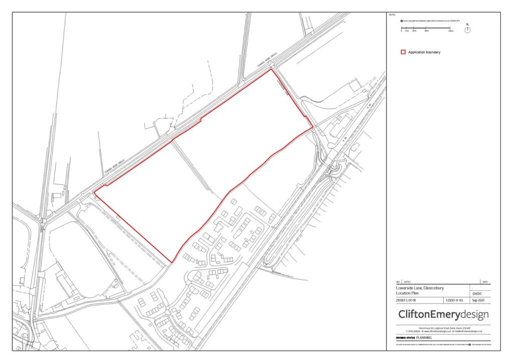 Additional image 5 of Site for 90 dwellings off Lowerside Lane, with outline planning consent, Glastonbury, BA6