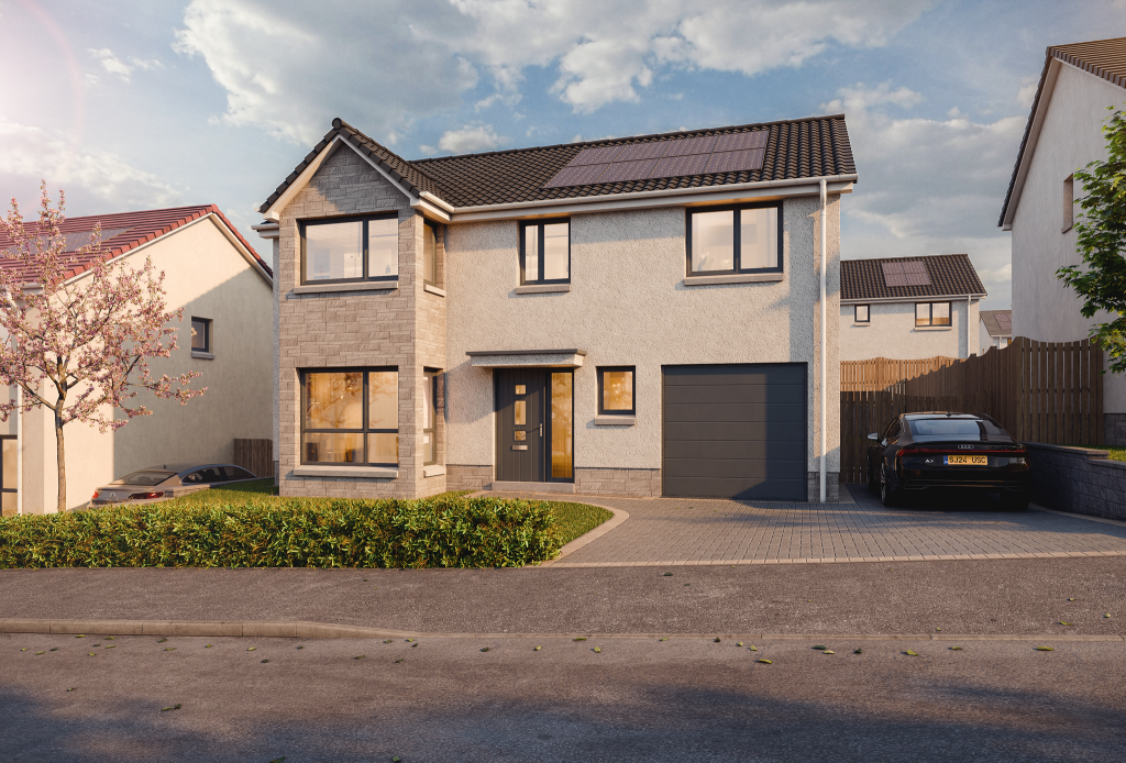 5-bed detached on Back Mair Walk, Windygates, Leven, £349,995