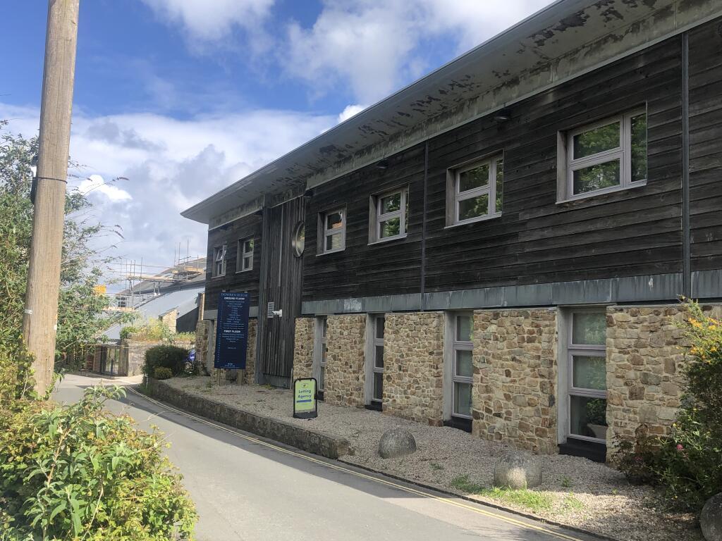 building from road
