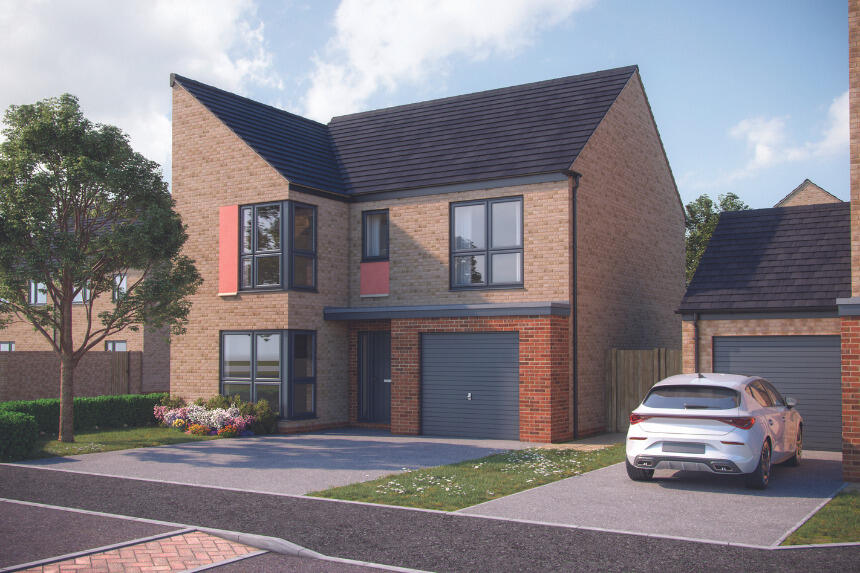 4-bed detached on Off St James Rd, Gateshead, 
NE8 3EQ, £359,995